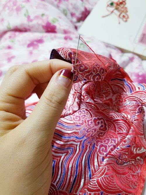 古装娃衣“秀禾服”教程 第14步