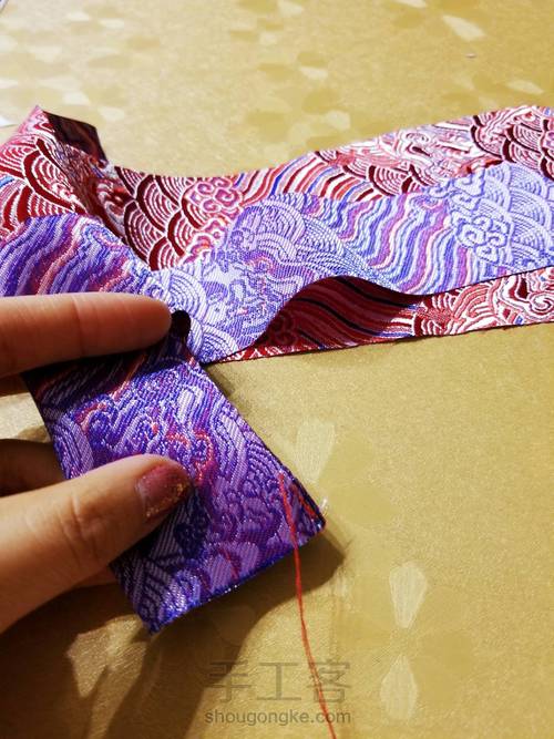 古装娃衣“秀禾服”教程 第4步