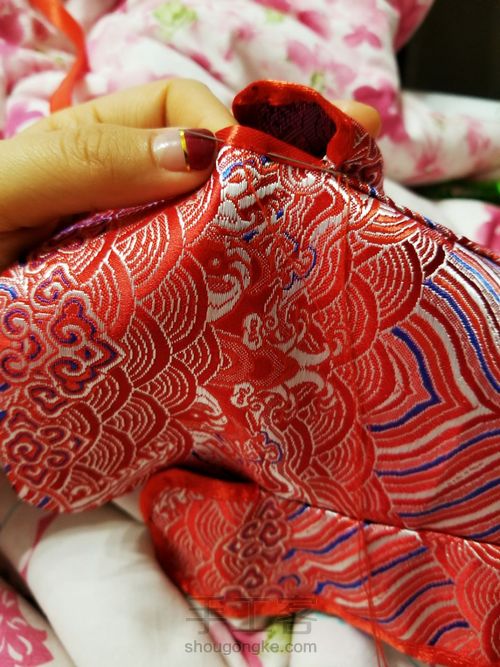 古装娃衣“秀禾服”教程 第5步