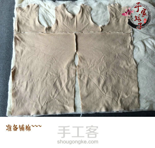 【于家娘子手工】 宝宝手工棉花棉裤 详细制作步骤 第11步