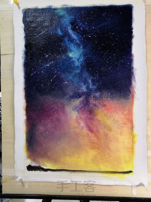 星空剪影2 第4步