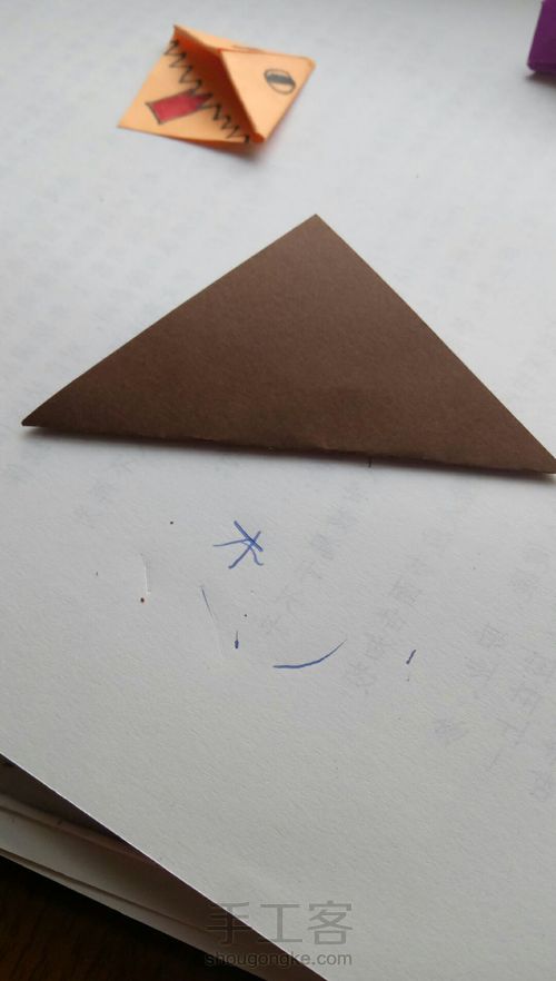 各类可爱清新书签 第2步