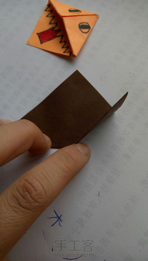 各类可爱清新书签 第3步