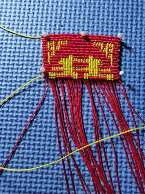 双面喜字牌 第14步