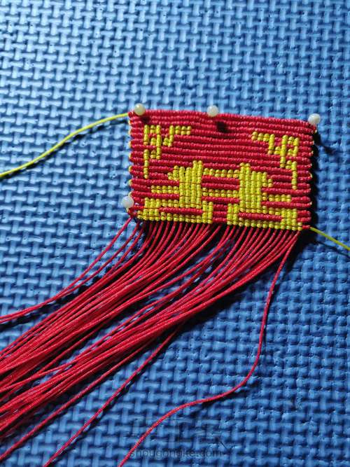 双面喜字牌 第15步