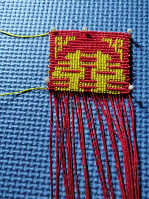 双面喜字牌 第20步