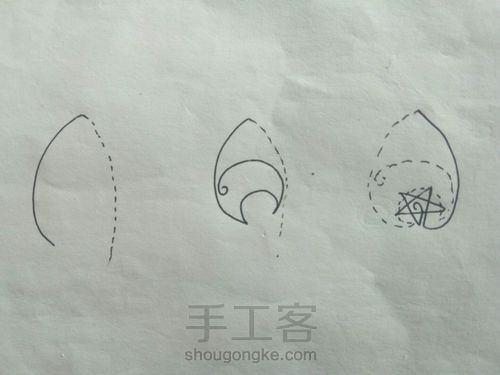 异域风格的手工绕线吊坠 第1步