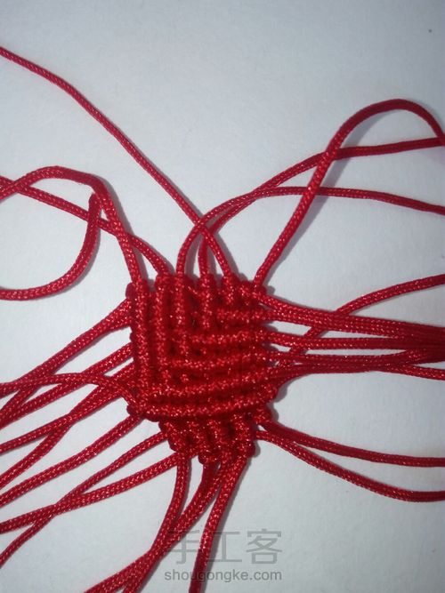 情人节礼物心 第14步