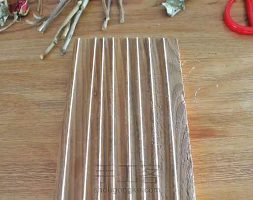 干花编织挂件/摆件 第5步