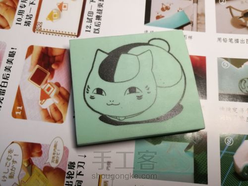 猫咪老师“斑” 第3步