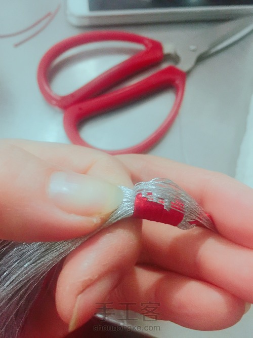 银扫把挑吉字 第14步