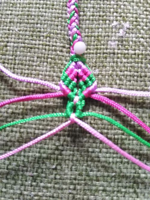 尾扣编制过程记录 第10步