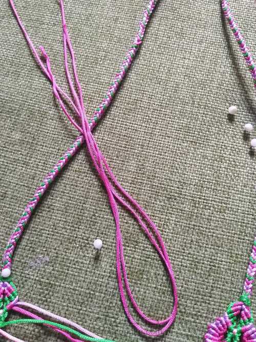 尾扣编制过程记录 第11步