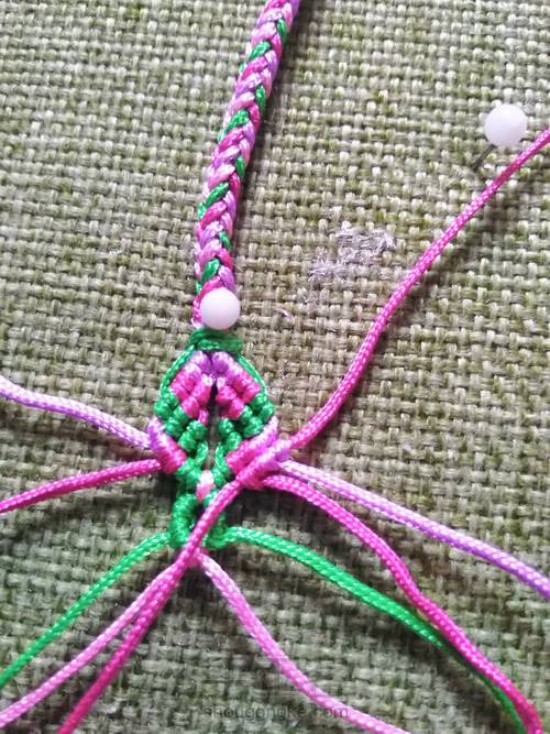 尾扣编制过程记录 第13步