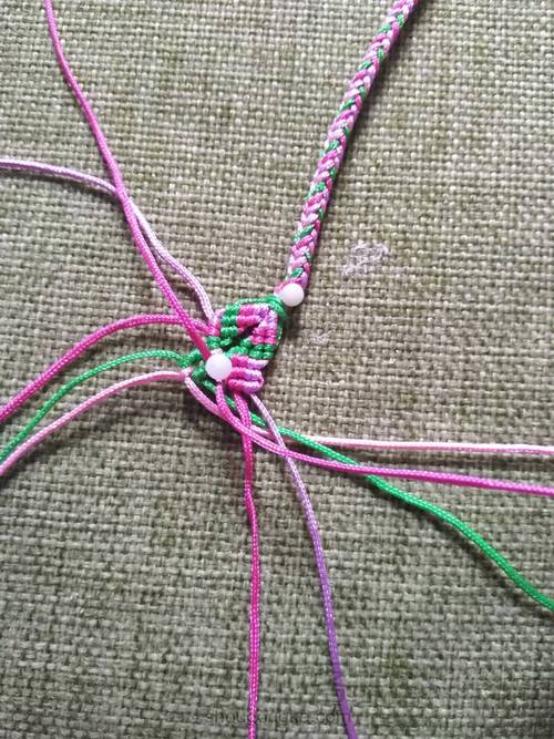 尾扣编制过程记录 第15步