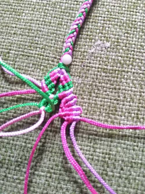 尾扣编制过程记录 第17步