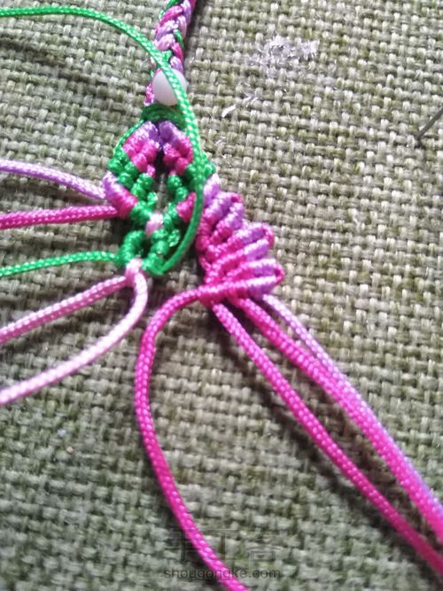 尾扣编制过程记录 第18步