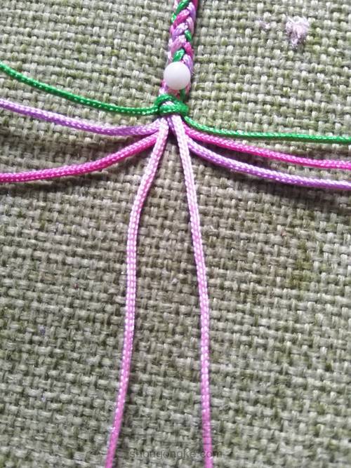 尾扣编制过程记录 第2步