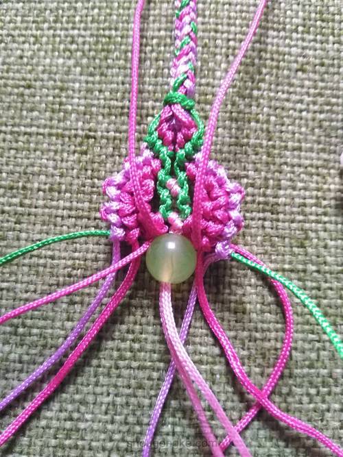 尾扣编制过程记录 第21步