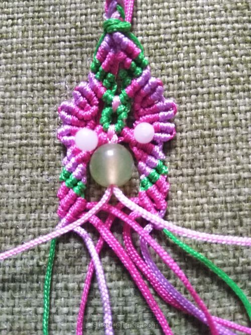 尾扣编制过程记录 第23步