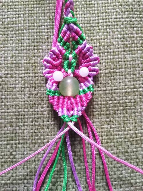 尾扣编制过程记录 第25步