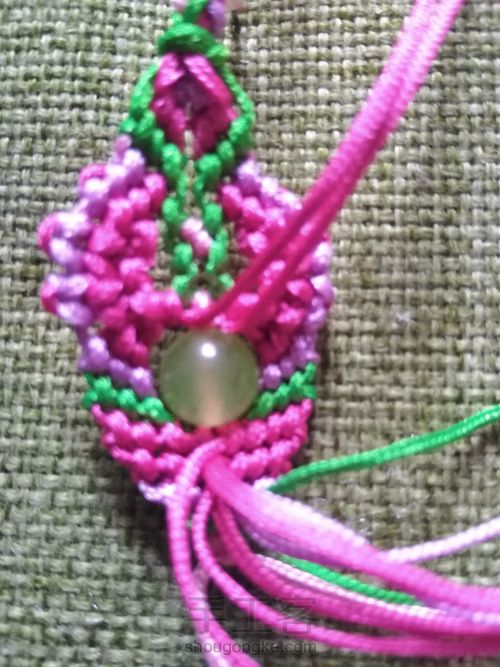 尾扣编制过程记录 第27步