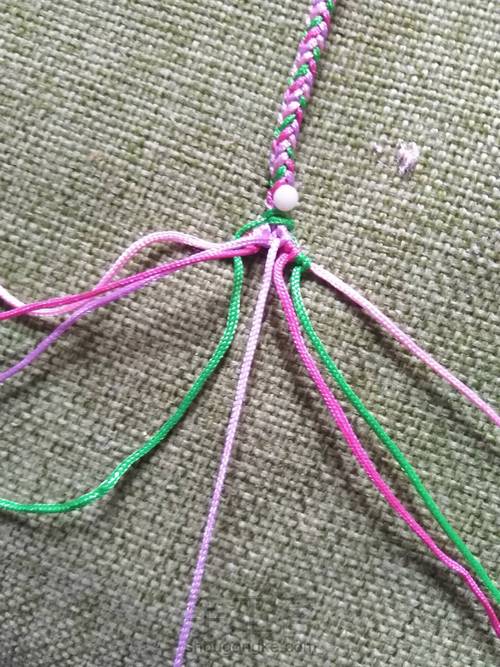 尾扣编制过程记录 第4步