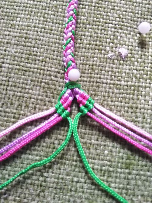 尾扣编制过程记录 第6步