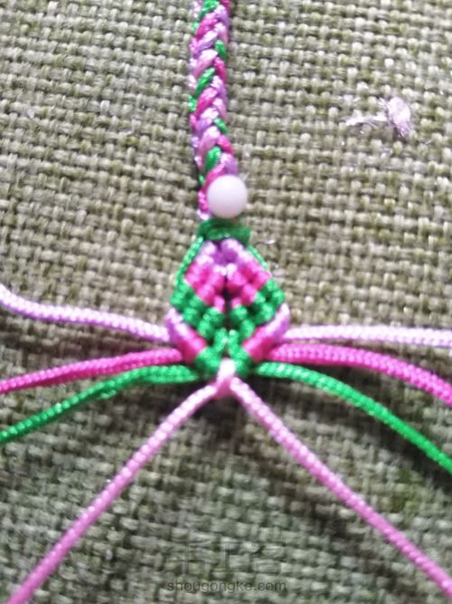 尾扣编制过程记录 第9步