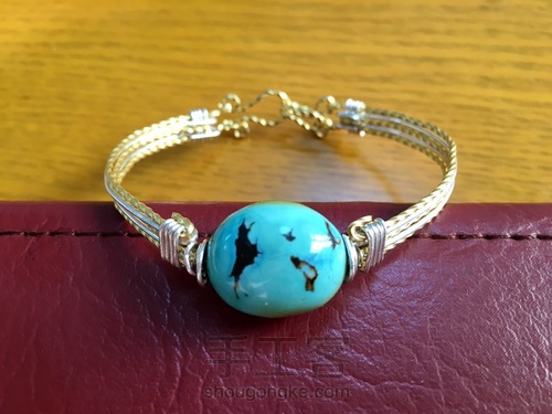 绕线手镯 第9步