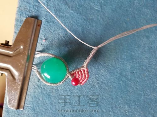 圆珠子款的萌萌小猫咪 第10步