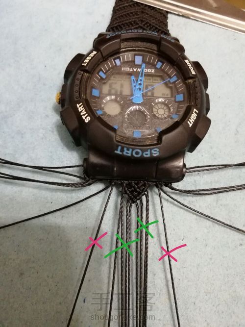 编织手表带 第10步