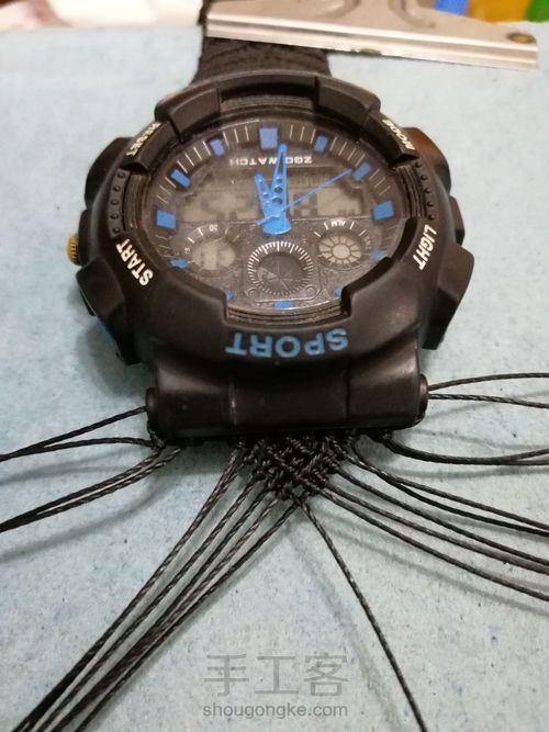 编织手表带 第11步