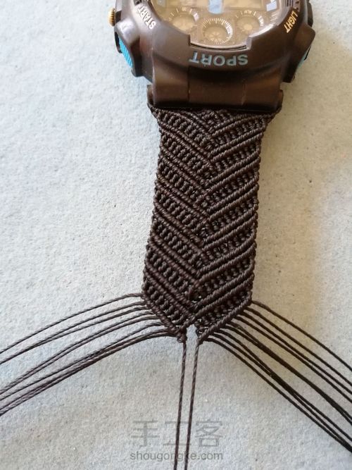 编织手表带 第20步