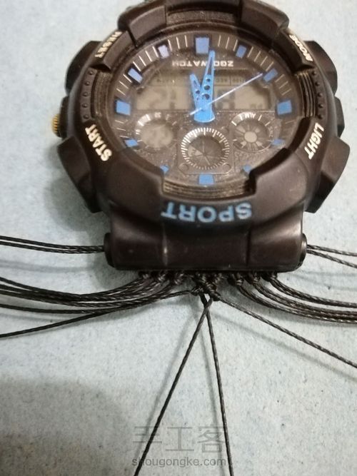 编织手表带 第5步