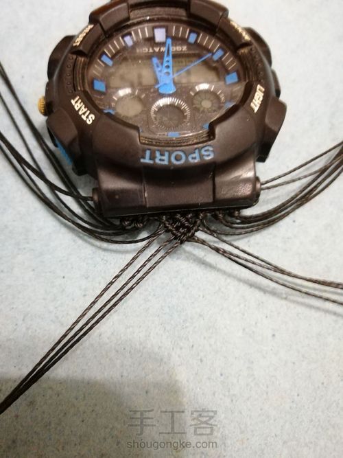 编织手表带 第9步