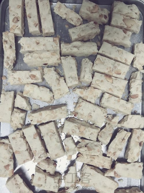 自制牛扎糖 第9步