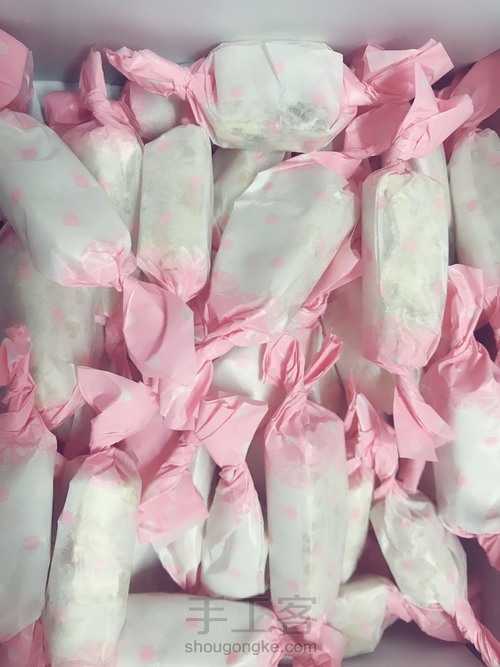 自制牛扎糖 第10步