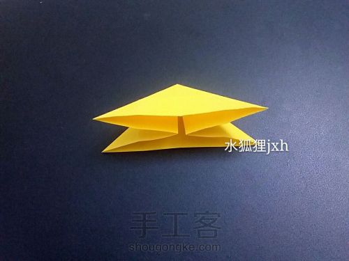 无限翻玩具组合折纸烟花（超详细）水狐狸jxh教程 第10步