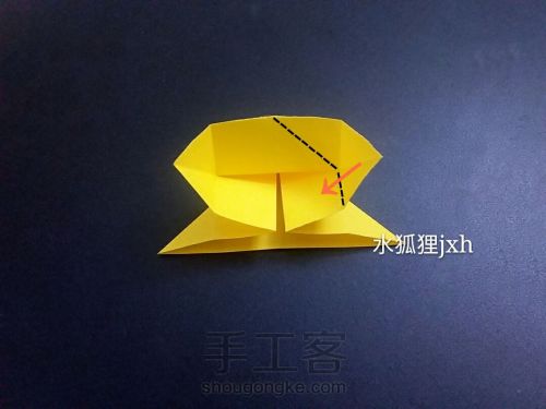 无限翻玩具组合折纸烟花（超详细）水狐狸jxh教程 第12步