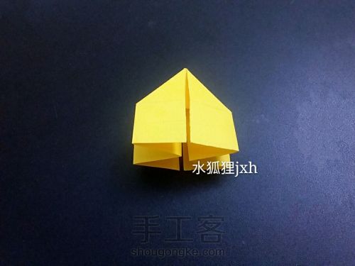无限翻玩具组合折纸烟花（超详细）水狐狸jxh教程 第14步