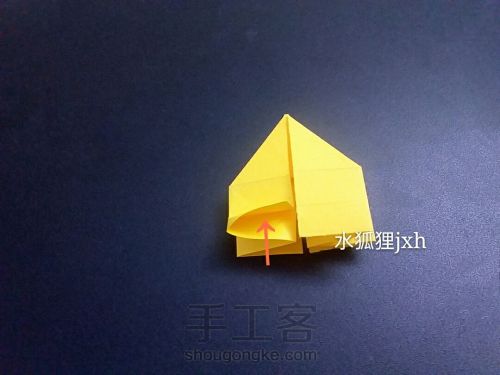 无限翻玩具组合折纸烟花（超详细）水狐狸jxh教程 第15步