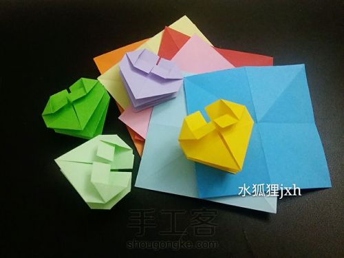 无限翻玩具组合折纸烟花（超详细）水狐狸jxh教程 第20步