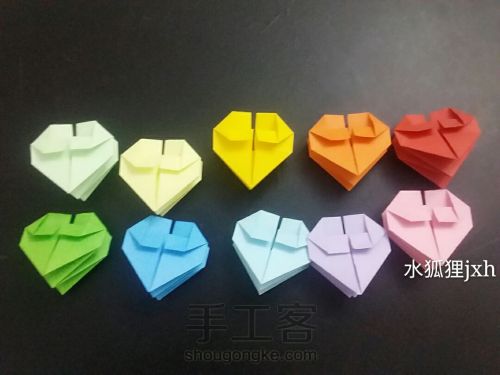 无限翻玩具组合折纸烟花（超详细）水狐狸jxh教程 第21步