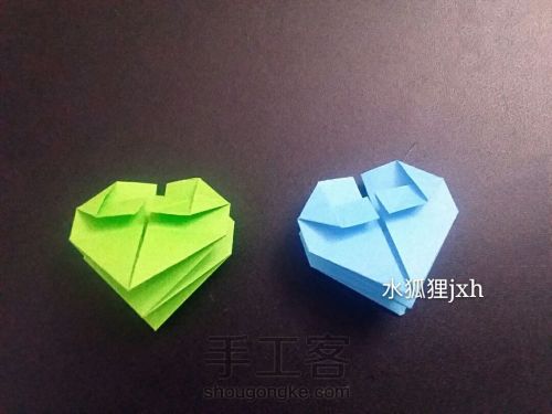 无限翻玩具组合折纸烟花（超详细）水狐狸jxh教程 第22步