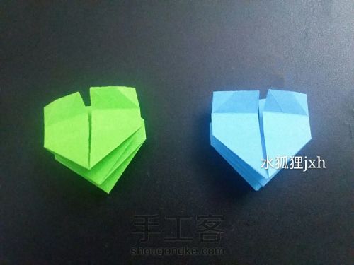 无限翻玩具组合折纸烟花（超详细）水狐狸jxh教程 第23步