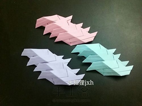 折纸组合型立方体（超详细）水狐狸jxh教程 第24步