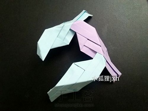 折纸组合型立方体（超详细）水狐狸jxh教程 第27步