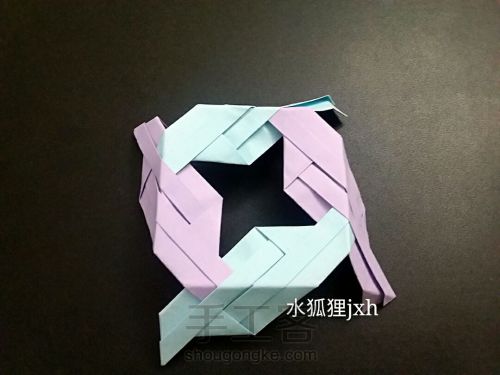 折纸组合型立方体（超详细）水狐狸jxh教程 第28步