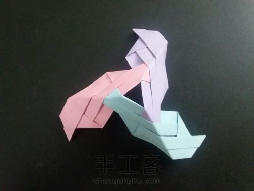 折纸组合型立方体（超详细）水狐狸jxh教程 第29步